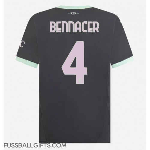 AC Milan Ismael Bennacer #4 Fußballbekleidung 3rd trikot 2024-25 Kurzarm